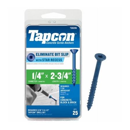 Tapcon 25PK14x234 SD Screw 28285